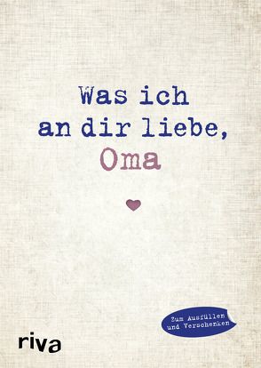 Was ich an dir liebe, Oma von Reinwarth,  Alexandra