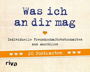 Was ich an dir mag – 20 Postkarten von Reinwarth,  Alexandra