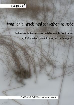 Was ich einfach mal schreiben musste von Gräf,  Holger