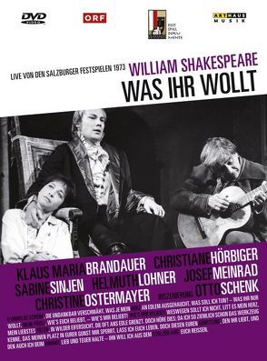 Was ihr wollt von Brandauer,  Klaus Maria, Hörbiger,  Christiane, Hübsch,  Wolfgang, Lohner,  Helmuth, Meinrad,  Josef, Ostermayer,  Christine, Schenk,  Otto, Shakespeare,  William, Sinjen,  Sabine