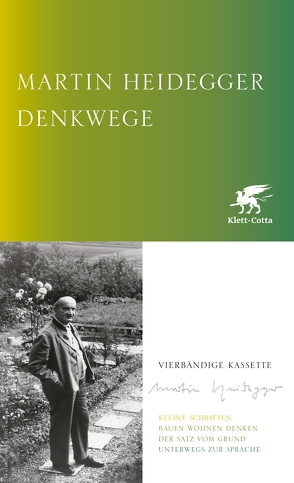 Denkwege. Ausgabe in vier Bänden von Heidegger,  Martin