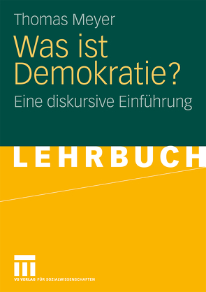 Was ist Demokratie? von Meyer,  Thomas