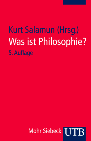 Was ist Philosophie? von Salamun,  Kurt