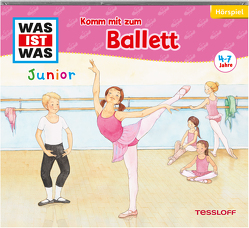 WAS IST WAS Junior Hörspiel Komm mit zum Ballett von Bertling,  Simon, Domanowski,  Heide, Hagitte,  Christian, Hoffmann,  Josefine, Kindel,  Jeremy, Koch,  Larissa, Langbehn,  Matthis, Meisheit,  Yesim, Meyer,  Carlo, Meyers,  Leni, Mittelstädt,  Sandrine, Moritz,  Marie, Nollau,  Nadine, Rybiczka,  Anja, Schmidtke,  Lars, Schrott,  Harald, Voigt,  Silke, Weigert,  Debora, Wilhelm,  Carsten