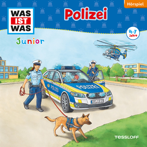 WAS IST WAS Junior Hörspiel. Polizei von Casaretto,  Frank, Habersack,  Charlotte, Humbach,  Markus, Lehmann-Horn,  Markus, Wilhelmi,  Friederike