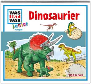 WAS IST WAS Junior Hörspiel: Dinosaurier von Anders,  Luis-Max, Habersack,  Charlotte, Vohwinkel,  Astrid, Walther,  Maximilian, Wilhelmi,  Friederike