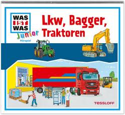 WAS IST WAS Junior Hörspiel: Lkw, Bagger, Traktoren von Anders,  Luis-Max, Jeremies,  Christian, Jeremies,  Fabian, Kaiser,  Claudia, Lickleder,  Martin, Semar,  Kristiane