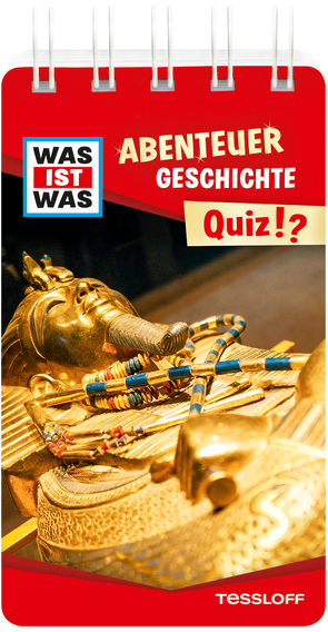 WAS IST WAS Quiz Abenteuer Geschichte von Hebler,  Lisa, Lehnert,  Lorena