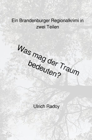 Was mag der Traum bedeuten? von Radoy,  Ulrich