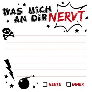 Was mich an dir nervt – Klebezettel von Riva Verlag