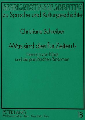 «Was sind dies für Zeiten¿» von Schreiber,  Christiane