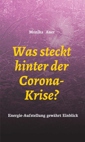 Was steckt hinter der Corona-Krise? von Auer,  Monika