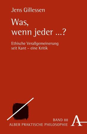 Was, wenn jeder …? von Gillessen,  Jens