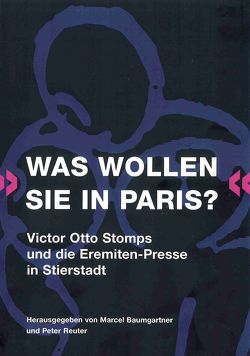 Was wollen Sie in Paris? von Baumgartner,  Marcel, Reuter,  Peter