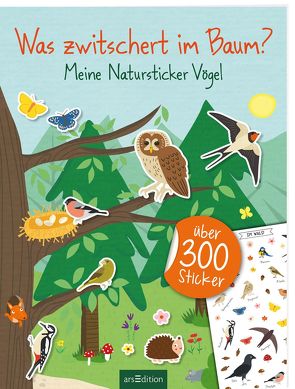 Was zwitschert im Baum? – Meine Natursticker Vögel von Markiewicz,  Izabella