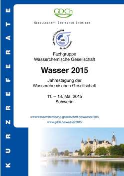 Wasser 2015 von Gesellschaft Deutscher Chemiker e.V.