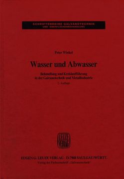 Wasser und Abwasser von Winkel,  Peter