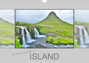 Wasser und Eis in Island (Wandkalender 2020 DIN A4 quer) von Travelina