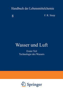 Wasser und Luft von Bames,  E., Bleyer,  B., Grossfeld,  J., Holthöfer,  H., Juckenack,  A., Sierp,  Fr., Splittgerber,  A.