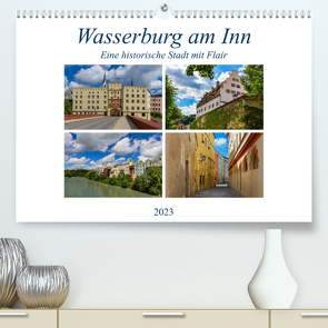 Wasserburg am Inn (Premium, hochwertiger DIN A2 Wandkalender 2023, Kunstdruck in Hochglanz) von Di Chito,  Ursula