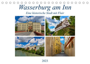 Wasserburg am Inn (Tischkalender 2023 DIN A5 quer) von Di Chito,  Ursula