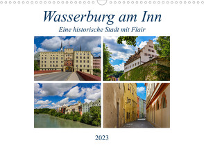 Wasserburg am Inn (Wandkalender 2023 DIN A3 quer) von Di Chito,  Ursula