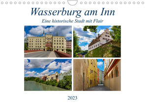 Wasserburg am Inn (Wandkalender 2023 DIN A4 quer) von Di Chito,  Ursula