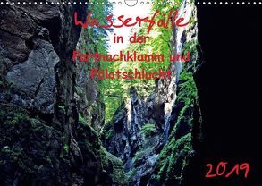 Wasserfälle in der Partnachklamm und Pölatschlucht (Wandkalender 2019 DIN A3 quer) von Reznicek,  M.