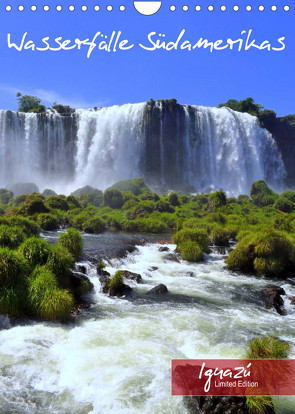 Wasserfälle Südamerikas – Iguazu Wasserfälle (Wandkalender 2023 DIN A4 hoch) von Louis,  Fabu