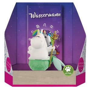 Pummeleinhorn Sammelfigur – Sternzeichen Wassermann von Pummeleinhorn