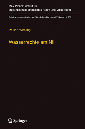 Wasserrechte am Nil von Wehling,  Philine