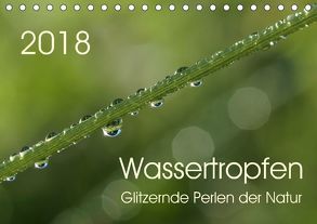 Wassertropfen – glitzernde Perlen der Natur (Tischkalender 2018 DIN A5 quer) von Enkemeier,  Sigrid