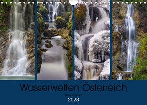 Wasserwelten Österreich (Wandkalender 2023 DIN A4 quer) von Haupt,  Gerhard