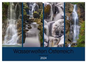 Wasserwelten Österreich (Wandkalender 2024 DIN A2 quer), CALVENDO Monatskalender von Haupt,  Gerhard