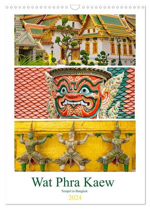 Wat Phra Kaew – Tempel in Bangkok (Wandkalender 2024 DIN A3 hoch), CALVENDO Monatskalender von Schwarze,  Nina