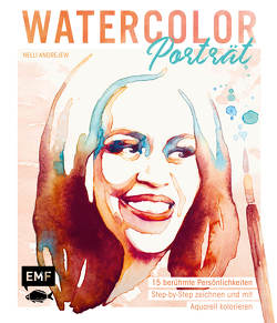 Watercolor Porträt von Andrejew,  Nelli