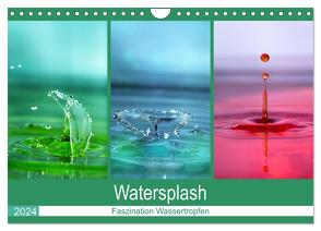 Watersplash (Wandkalender 2024 DIN A4 quer), CALVENDO Monatskalender von Geisdorf,  Linda