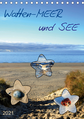 Watten-MEER und SEE (Tischkalender 2021 DIN A5 hoch) von Klünder,  Günther