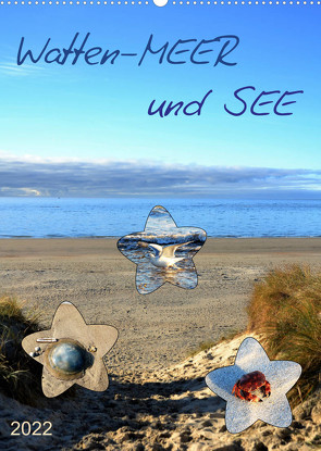 Watten-MEER und SEE (Wandkalender 2022 DIN A2 hoch) von Klünder,  Günther