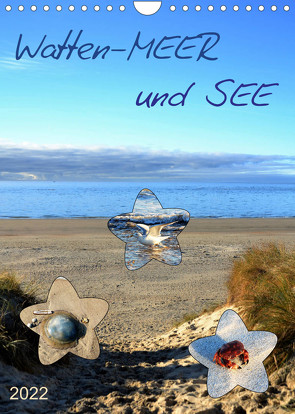 Watten-MEER und SEE (Wandkalender 2022 DIN A4 hoch) von Klünder,  Günther