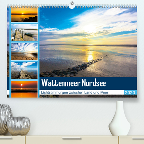 Wattenmeer Nordsee – Lichtstimmungen zwischen Land und Meer (Premium, hochwertiger DIN A2 Wandkalender 2020, Kunstdruck in Hochglanz) von und Hardy Dreegmeyer,  Andrea