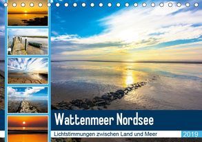 Wattenmeer Nordsee – Lichtstimmungen zwischen Land und Meer (Tischkalender 2019 DIN A5 quer) von und Hardy Dreegmeyer,  Andrea