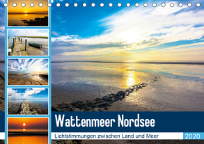 Wattenmeer Nordsee – Lichtstimmungen zwischen Land und Meer (Tischkalender 2020 DIN A5 quer) von und Hardy Dreegmeyer,  Andrea