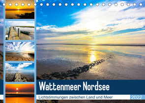 Wattenmeer Nordsee – Lichtstimmungen zwischen Land und Meer (Tischkalender 2022 DIN A5 quer) von und Hardy Dreegmeyer,  Andrea