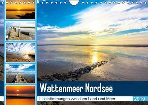 Wattenmeer Nordsee – Lichtstimmungen zwischen Land und Meer (Wandkalender 2019 DIN A4 quer) von und Hardy Dreegmeyer,  Andrea