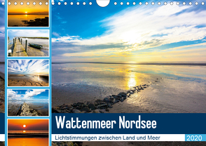 Wattenmeer Nordsee – Lichtstimmungen zwischen Land und Meer (Wandkalender 2020 DIN A4 quer) von und Hardy Dreegmeyer,  Andrea