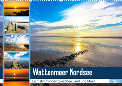 Wattenmeer Nordsee – Lichtstimmungen zwischen Land und Meer (Wandkalender 2022 DIN A2 quer) von und Hardy Dreegmeyer,  Andrea