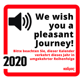 We wish you a pleasant journey! (2020) von Burckhardt,  Wolfram