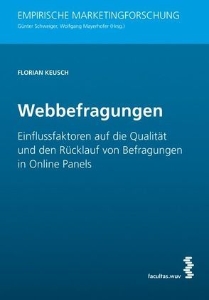 Webbefragungen von Keusch,  Florian