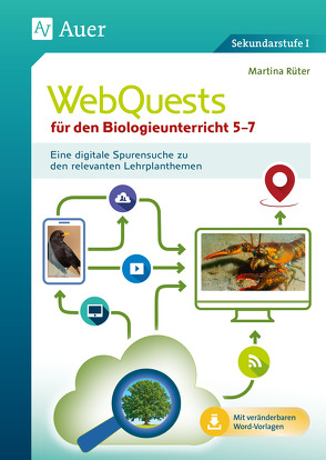 WebQuests für den Biologieunterricht 5-7 von Rüter,  Martina